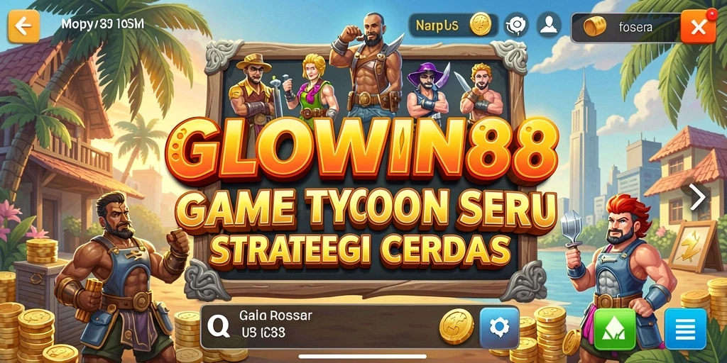 Tampilan gameplay GLOWIN88 yang penuh strategi dan tantangan.