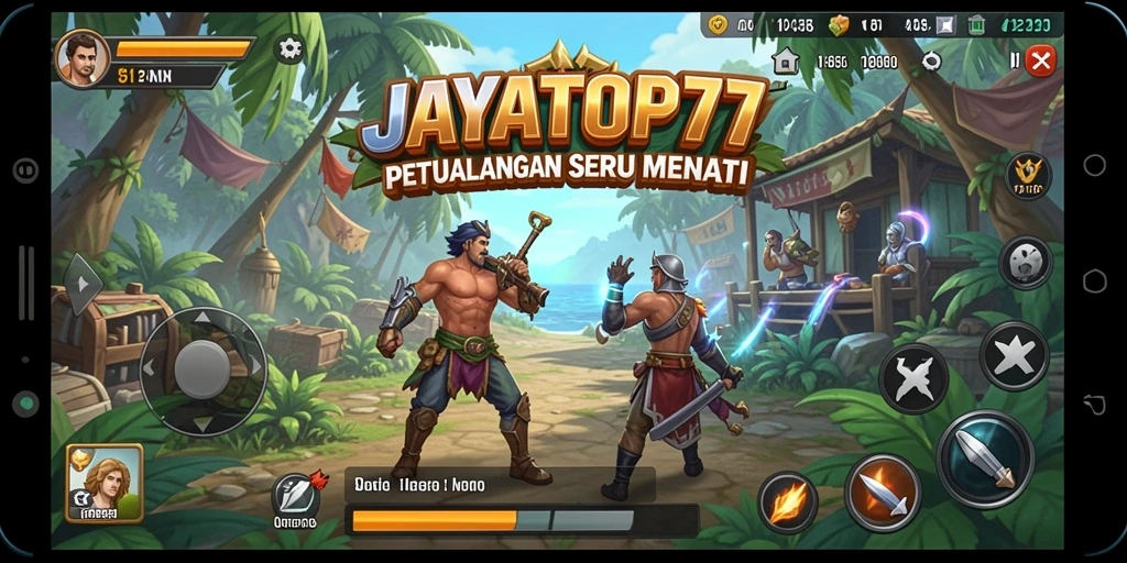 Tampilan gameplay JAYATOP77 yang seru dan penuh petualangan.