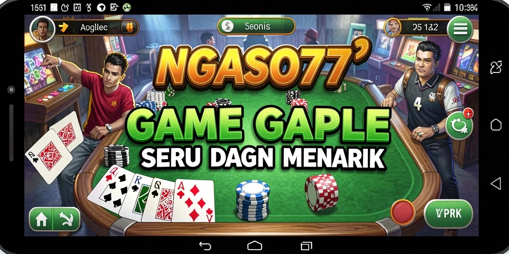 Gameplay seru dan menarik dari NGASO77 yang menampilkan permainan Gaple.