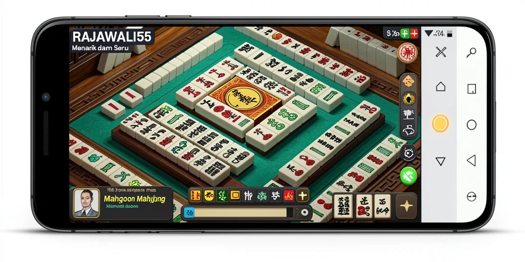 Gameplay menarik dan menantang di RAJAWALI55 Mahjong.