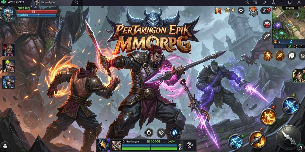 Tampilan visual gameplay WINPLAY303 yang menawan dalam aksi.